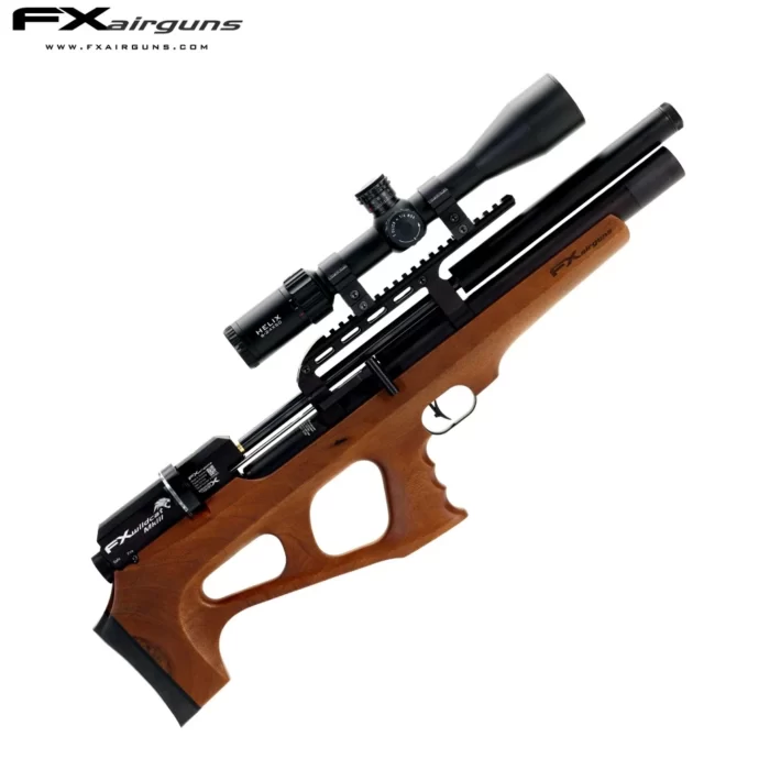 pcp air rifle fx wildcat mkiii compact walnut