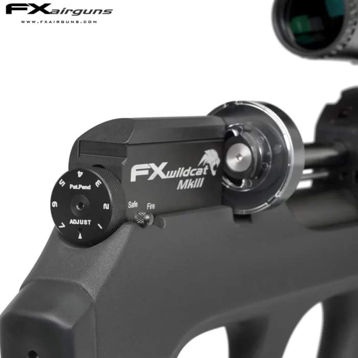 pcp air rifle fx wildcat2 mkiii compact walnut
