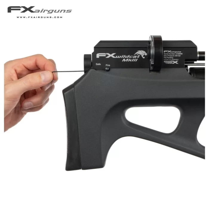 pcp air rifle fx wildcat4 mkiii compact walnut